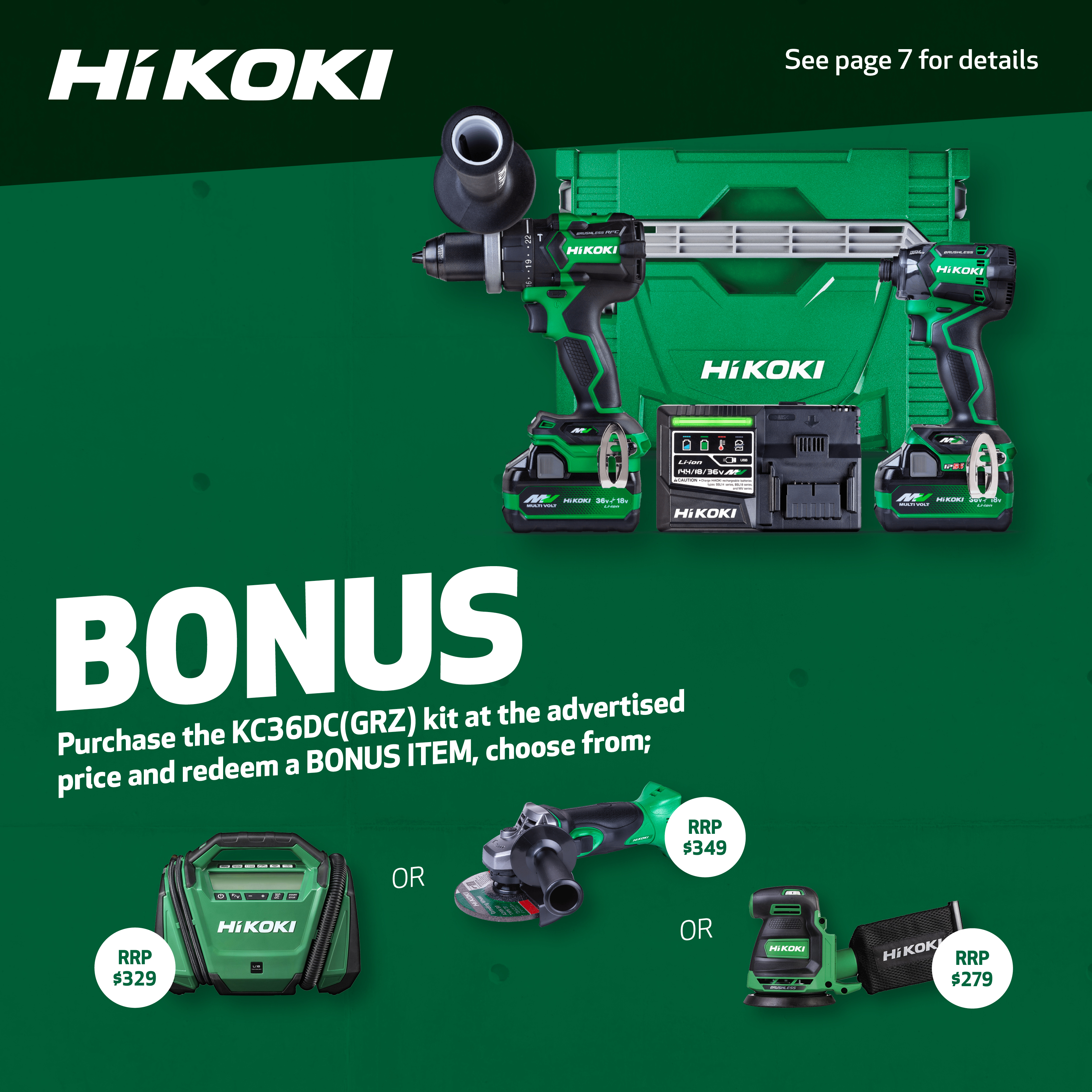 @S Dec/Jan - 13 - Hikoki Kits